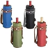 Picnic Time One Bottle Wine Duffel with Straps & Corkscrew