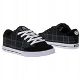 C1RCA Men's Al50 Skateboard Shoe,Black/White/Blue Plaid,13 M US