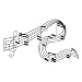 Abstract Musical Notes Piano Jazz Wall Artwork Art