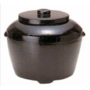 ダルマ火消し（箱入り黒）C12大☆直径34センチ×高さ25センチ　炭を再利用できる火消し壺