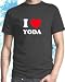 I Love Yoda Star Wars Mens T-shirt by Dead Fresh Image