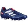 adidas Men's Absolado X Firm Ground Soccer Cleat,Blue/White/Scarlet (UCL),7.5 US M