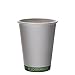 ECO PRODUCTS Compostable Disposable GreenStripe 12oz Coffee Cups, Case of 1000, White Single Wall Hot Paper Cup, Plant Based PLA Lining, Biodegradable