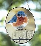 Mad Bluebird Window Hanging