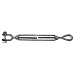 Campbell 786-G Jaw and Eye Turnbuckle, Drop-Forged Carbon Steel, 16-1/8" Length, 2200 lbs Capacity