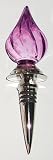 Amethyst Drop Bottle Stopper