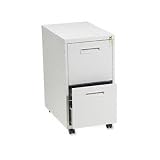 HON COMPANY / HON1626MQ / 1600 Series File Pedestal File w/2 M Pull Drawers, 23d, Lt GY / Sold as 1 EA