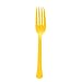 Yellow Sunshine Heavy Weight Forks (48 count)