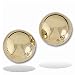 Jewelry : 14K Yellow Gold Ball Earring