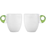 Guzzini Feeling Mug - Green Handle