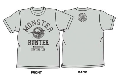 MONSTER HUNTER ハンティングクラブTシャツ 杢グレー サイズ:L