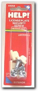 Dorman HELP! 49258 License Plate Screw Kit