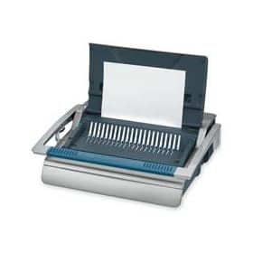 Fellowes 5218201 - Galaxy Comb Binding System, 500 Sheets, 20-7/8w x 17-3/4d x 6-1/2h, Gray