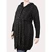 Motherhood Maternity: Plus Size Long Sleeve Button Front Maternity Sweater Coat