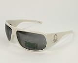 Benetton Sunglasses BE 520 06 Acetate White Grey mirror