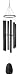 Woodstock Chimes of Apollo Black Windsinger Windchime