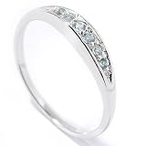 Sterling Silver / Platinum Color Choice Cubic Zirconia Stacker Ring
