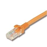 協和電線産業 UTP 1000BASE-T対応LANケーブルコネクター付 橙 より線導体 AWG24 X 4P 3m HLC-5E-3MP-OR