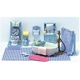 Calico Critters Master bathroom set and Accessories
