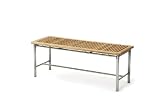 Belardo 2er-Bank, Somerset, Teak mit Edelstahl