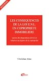 Les conséquences de la loi n° 2006-872 du 13 juillet 2006 en copropriété immobilière
