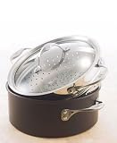 Calphalon One Nonstick 5-Quart Saucier with Steamer Insert