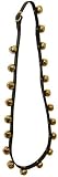 Brass Sleigh Bells 6 foot String