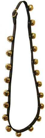 Brass Sleigh Bells 6 foot String