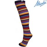 Multi Hoop Patterned Thermal Ski Tube Socks Adult Size 4-11 (37-46)