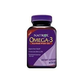 Click here to buy Natrol Omega-3 Fish Oil, 1000mg 150 softgels by Natrol.