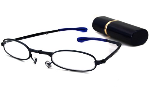Click here to buy Able Vision FOLDING Readers Reading Glasses - Folding Thinline Navy by Able Vision.