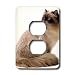   - Cats - Himalayan - Light Switch Covers - 2 plug outlet cover