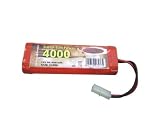 Jamara 148052 - Akkupack SunPower 4000mAh 8N 9,6V NimH mit Tamiya Stecker