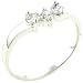 Jewelry : Triple Round Cut Cz Sterling Silver Promise Ring