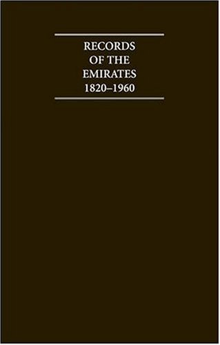 Records of the Emirates 1820-1960 12 Volume Set under United Arab Emirates in The Books Store