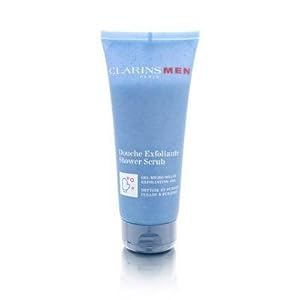 Clarins Exfoliating Shower Scrub Gel for Men, 6 Ounce