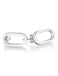 Honeystore Girls 925 Sterling Silver Stud Earrings Color White Weight 2.8 g