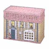Steamer Trunk Doll Shop w/ Matching Waste Paper Basket