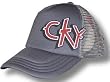 CKY - Offset - Gray Truckers Cap / Hat - OSFA - Camp Kill Yourself