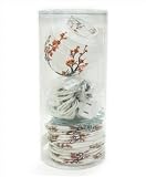 Plum Blossom Paper Lantern Set w/ Light #ml-21