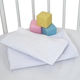 Elegance Sheets for Round Bassinet - Set of Two -... by Badger Basket