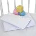 Elegance Sheets for Round Bassinet - Set of Two - White