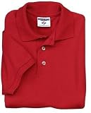 JERZEES - 6-Ounce Jersey Knit Sport Shirt True Red-L