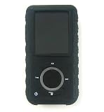 Black Silicone Skin Case Cover for Sandisk Sansa E250 E260 E270 E280 E260r Rhapsody E280r Rhapsody Sold By Topdeals888