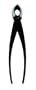 Brussel's 8-Inch Concave Branch Cutter Bonsai Tool