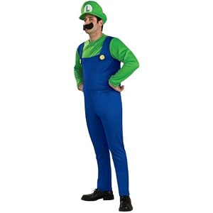 Rubie?s Costume Co Super Mario Brothers Luigi Costume