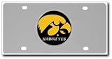 Logo License Plate, Iowa Hawkeyes