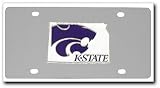 Logo License Plate, Kansas State Wildcats