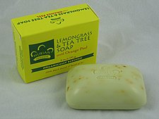 Lemongrass and Tea Tree Oil Soap Bar 5 Ounces