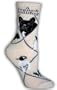 French Bulldog Cotton Puppy Dog Breed Animal Socks 9-11